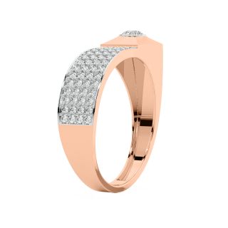 Viva Round Diamond Ring For Him